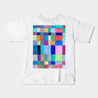 Color Rectangles Kids T-Shirt